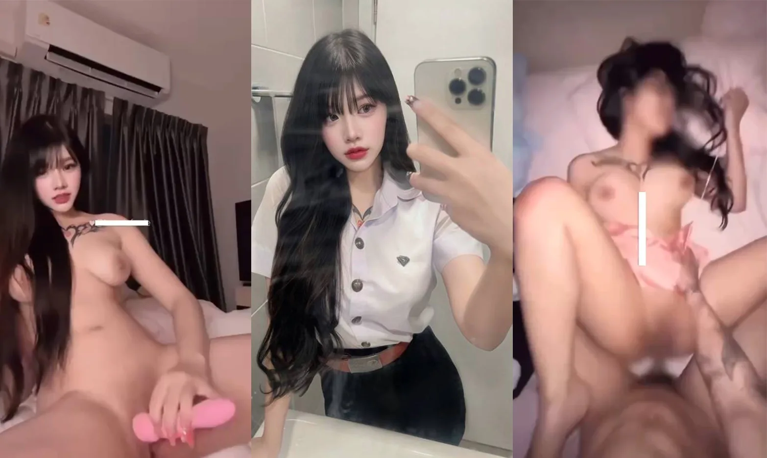 คลิปหลุด ทางบ้าน fxlry ifwmyfav น้องแฟรี่ นักศึกษาสาวสวย หุ่นโคตรเซ็กซี่ นมสวยเอวโคตรดี โดนหลอกมาเย็ดหีจับเด้าเสียวๆ ครางลั่น