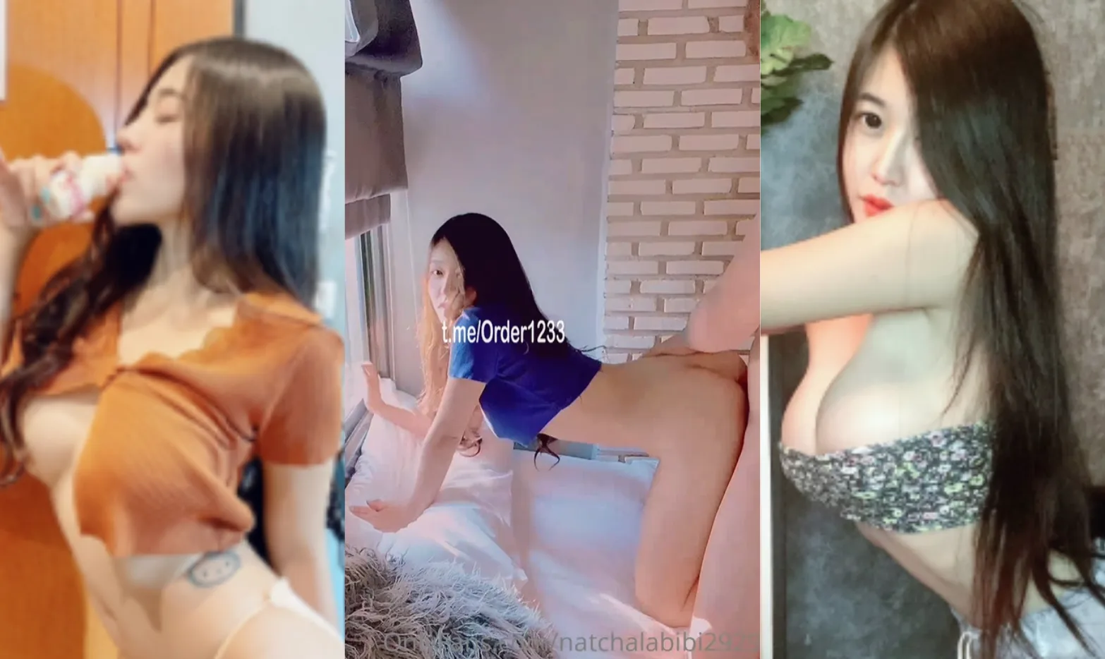 คลิปหลุด โอนลี่แฟน Bibi natchalabibi2929 น้องณัฐชา วัยรุ่นสาวสวยขี้เงี่ยน โดนผัวเปิดม่านเย็ดหีท่าหมาโชว ซอยรัวๆกระเด้าไม่ยั้ง ครางเสียวจุกหีไปเลย